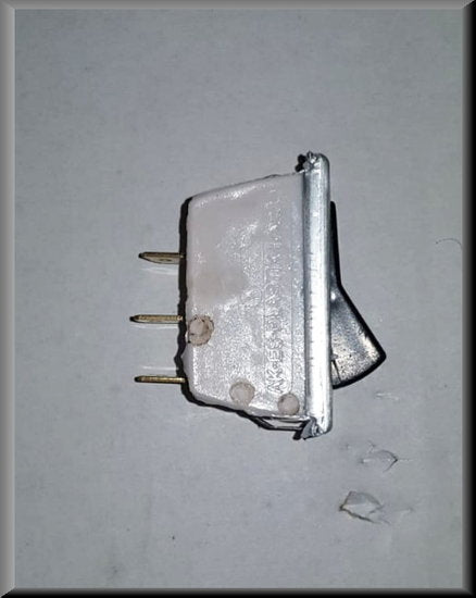 Schakelaar achteruitwisser en verwarming met chroomrand – Renault 12 - Renault 16