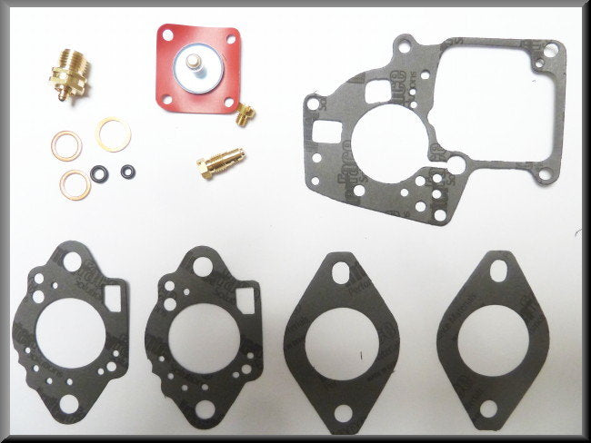 Kit de réparation carburateur Solex 32 EISA 2 3 4 SEIA – Renault 12 - Renault 4 - Renault 5 - Renault 6
