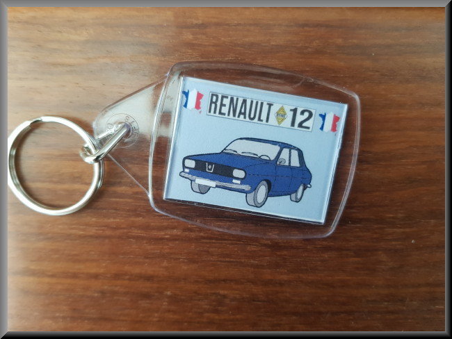 Porte-clés (bleu) – Renault 12