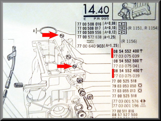 Vriesplug 12 mm – Renault 16 – OEM 7703075039 / 085455240