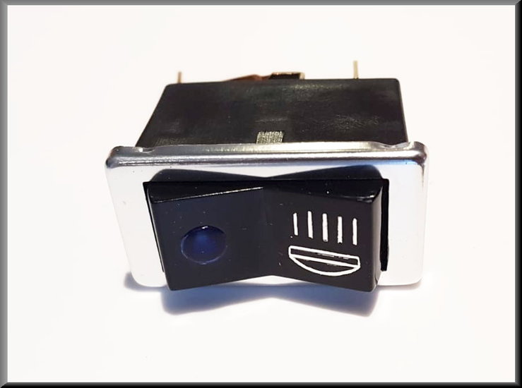 Interrupteur feu antibrouillard (avec voyant bleu) – Renault 12 Renault 15 - Renault 17 - Renault 16