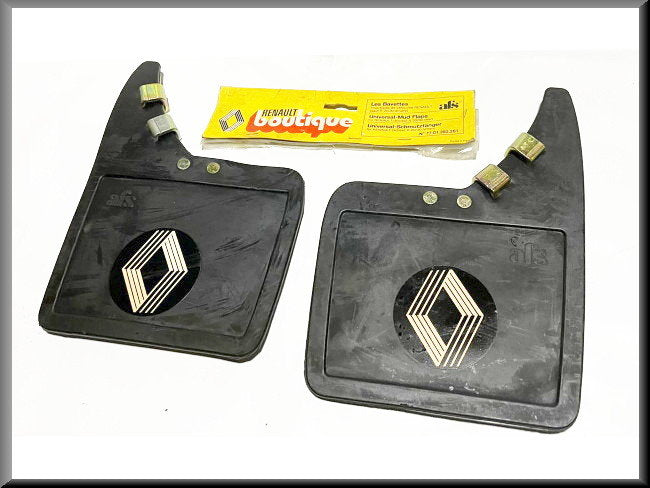 Rear mud flap set – Renault 16 – OEM 643827