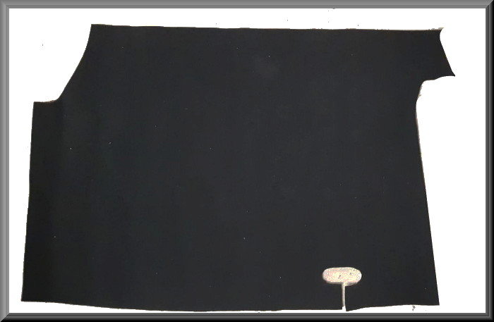 Kofferbak mat (zwart) – Renault 12 – OEM 902349A
