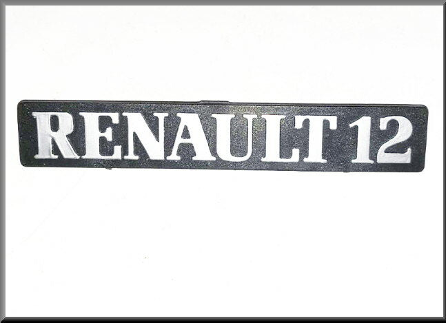 "Emblème" – Renault 12 – OEM 770056
