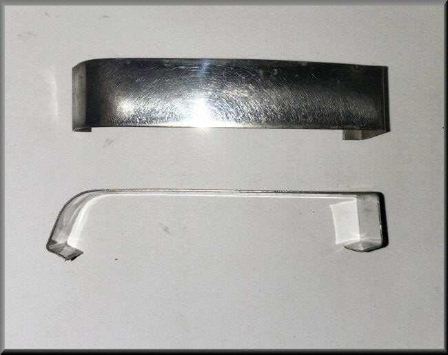 Decorative strip bumper buffer front left and right – Renault 16 – OEM 0608448300