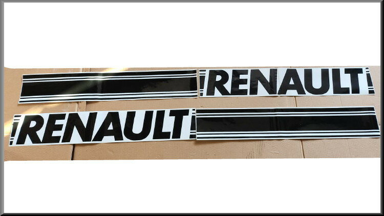 Autocollant "Renault" baguette de caisse – Renault 16