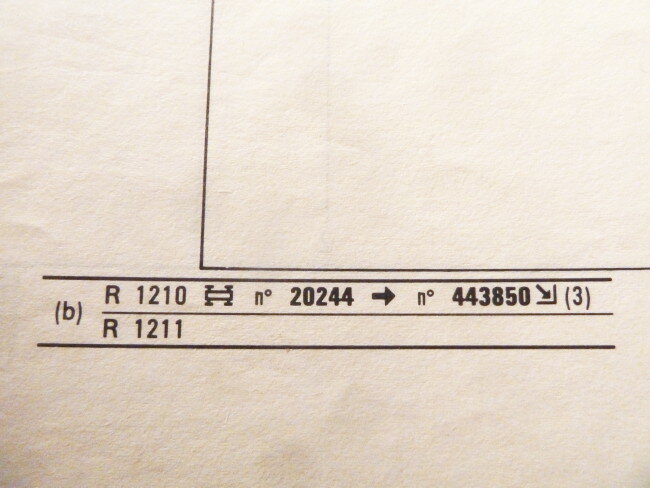 Aile avant droite deuxième type – Renault 14 – OEM 7700582043 – NOS