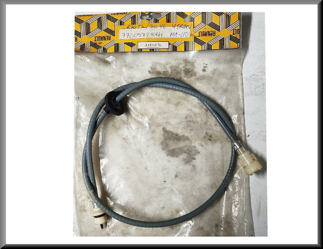 Câble de compteur 4 vitesses – Renault 20 - Renault 30 – OEM 7700572882 – NOS