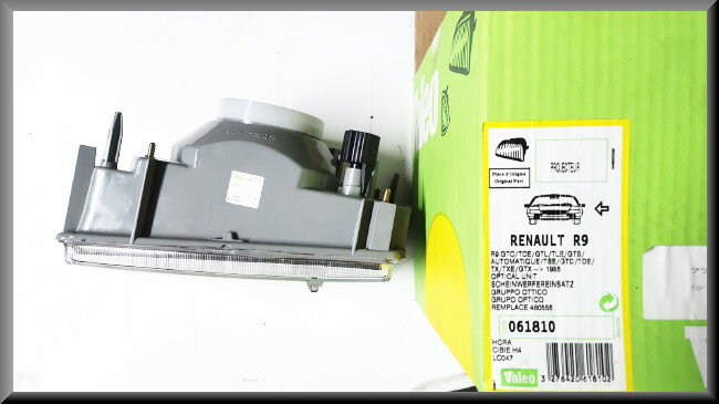 Koplamp links – Renault 9 - Renault 11 – OEM 7701029113 – NOS