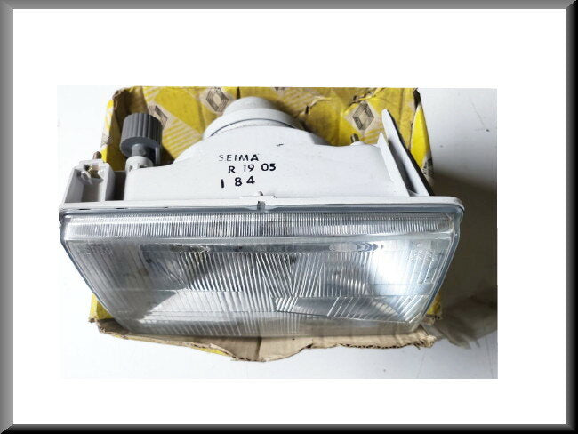 Koplamp rechts – Renault 9 - Renault 11 – OEM 7701029112 – NOS