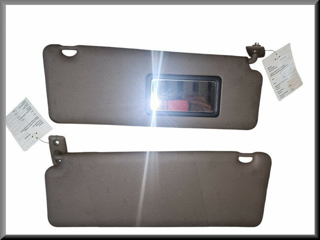 Zonneklep set (Taupe ) – Renault 21 – NOS