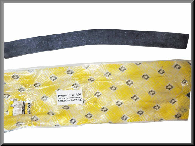 Bumper strip rear left – Renault 20 - Renault 30 – OEM 7700663645 – NOS