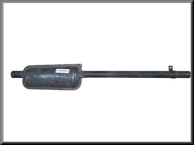 Center silencer with pipe piece – Renault 5 – OEM 7701020111