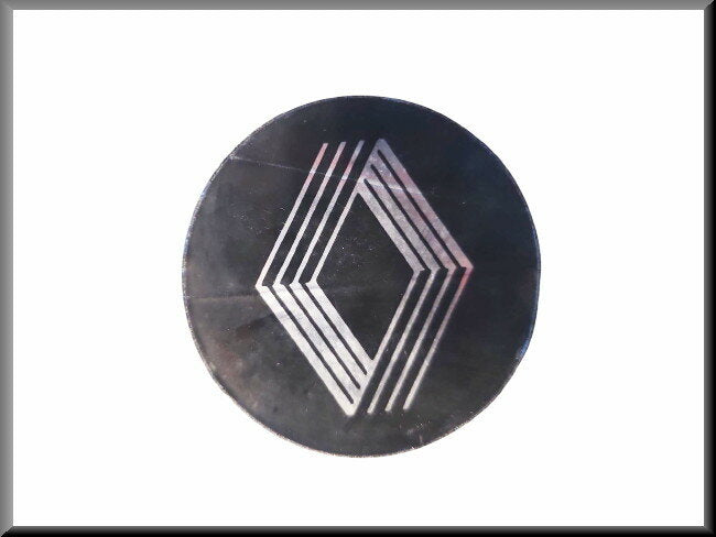 Wheel hub cap sticker – Renault 5 – OEM 7700585502 – NOS