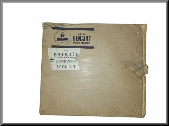 Ruit voorzijde schuifbaar – OEM 0852620800 – Renault Dauphine - NOS