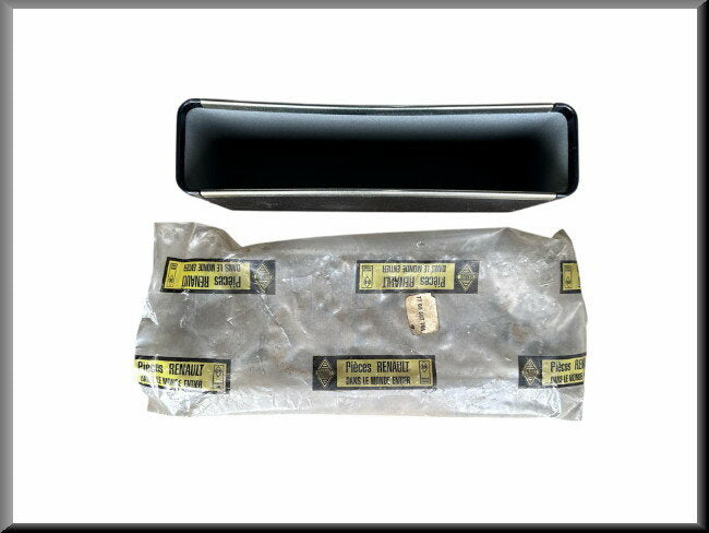 Midden console zwart met chroomrand – Renault 16 – OEM 7700507701