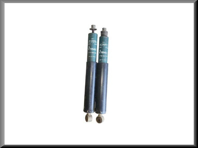 Amortisseurs arrière (DE CARBON) – Renault 16 – OEM 7701401108 – NOS