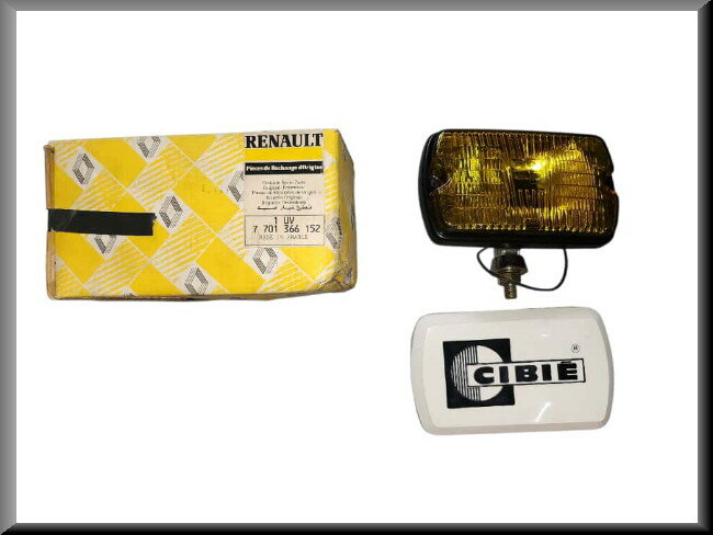 Fog Light (Cibie) – Renault 19 – OEM 7701366152 – NOS