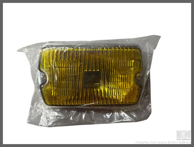 Réflecteur de phare longue portée avec verre et cerclage chromé – Renault 16 – OEM 7701014416 – NOS