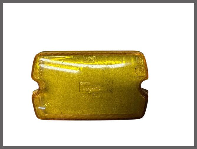 Yellow spotlight glass – Renault 16 TS – NOS
