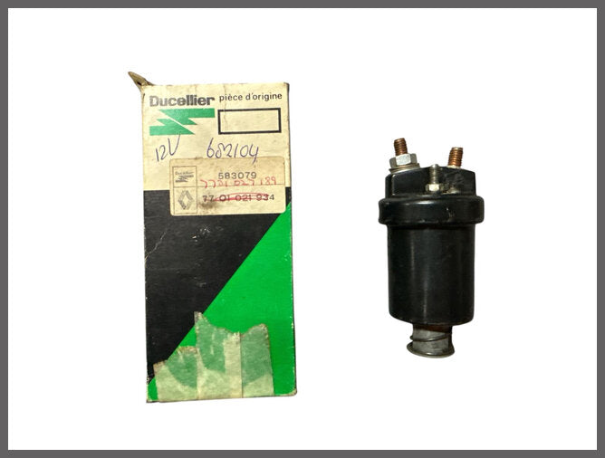 Relais startmotor – Renault 16, Renault Fuego – Renault diverse - OEM 7701027189 – NOS