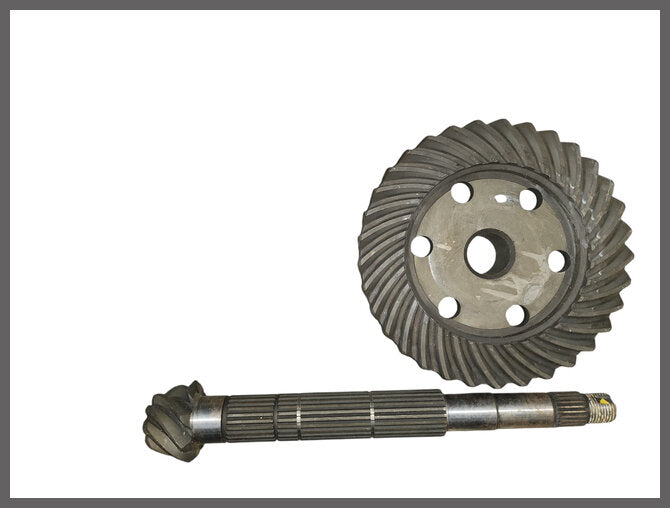 Kroonwiel en pignon (8 en 33 tanden) – Renault 4 – Fourgonette - OEM 7701458340 – NOS