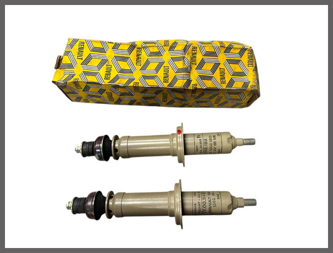 Schokbrekers voorzijde – Renault 12 – Renault 15 - Renault 17 - OEM 7700549199 – NOS