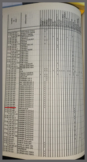Zijpaneel rechts – Renault 5 – OEM 7700759470 – NOS