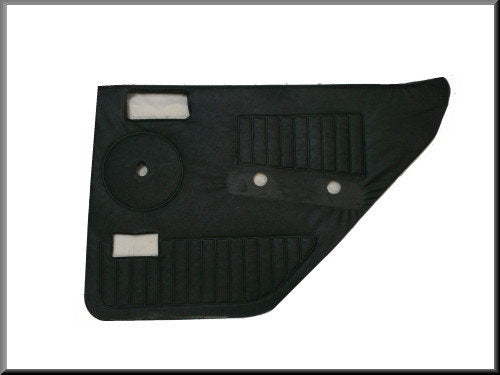 Panneau de porte arrière droit noir – Renault 12 (nouveau type) – Utilisé