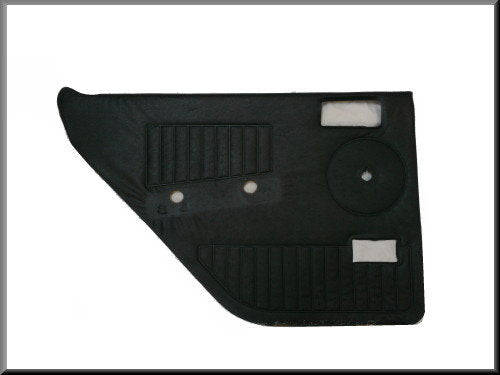 Zwart deurpaneel achter links – Renault 12 (nieuwe type) – Used