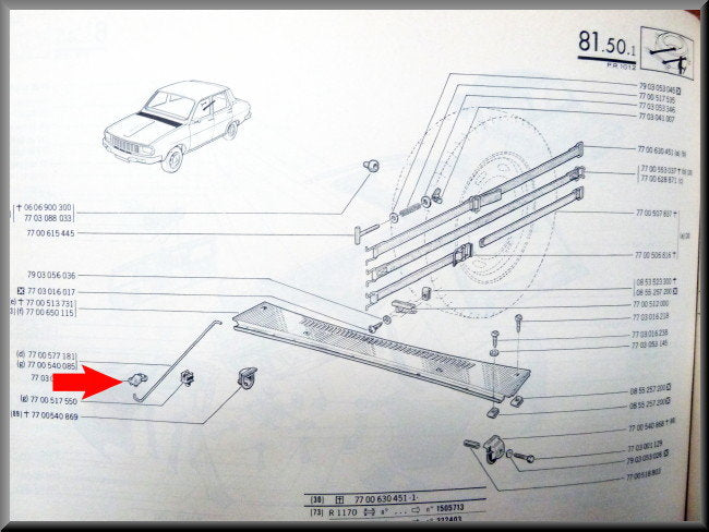 Hood clamp stick