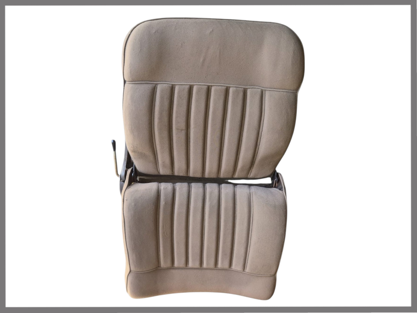 Bestuurders stoel TS beige/bruin stof – Renault 16