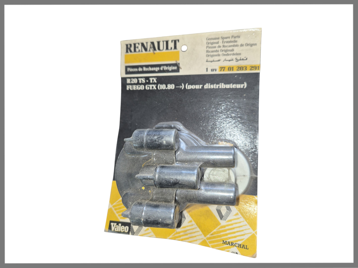 Verdelerkap plus rotor - Renault 20 - Renault Fuego - OEM 7701203291