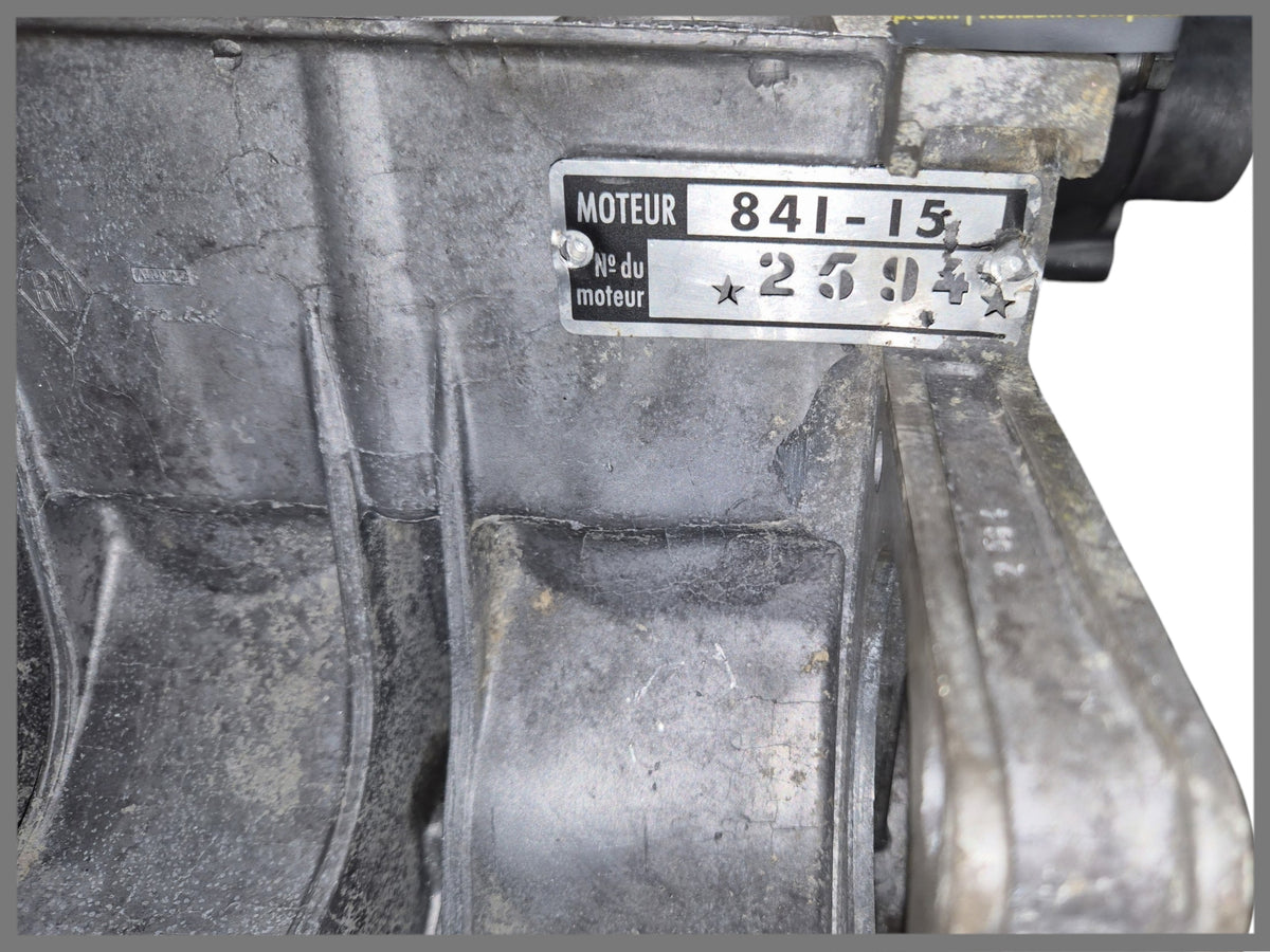 Engine block R16 TS type 841 - 1647 cc – Renault 16 - Renaul 18 – Renault Fuego - OEM 7701498666