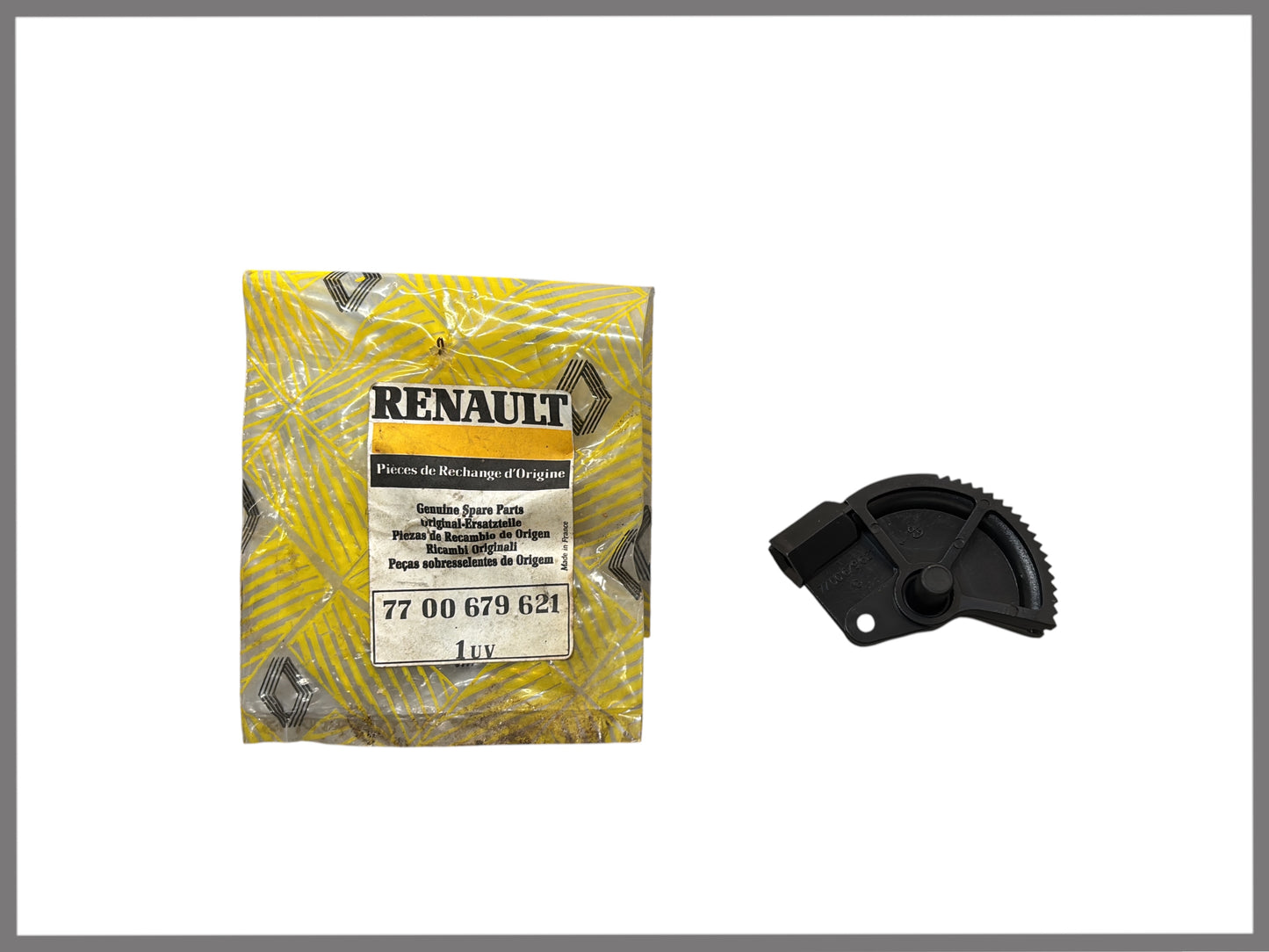 Clutch cable adjustment mechanism - OEM 7700679621