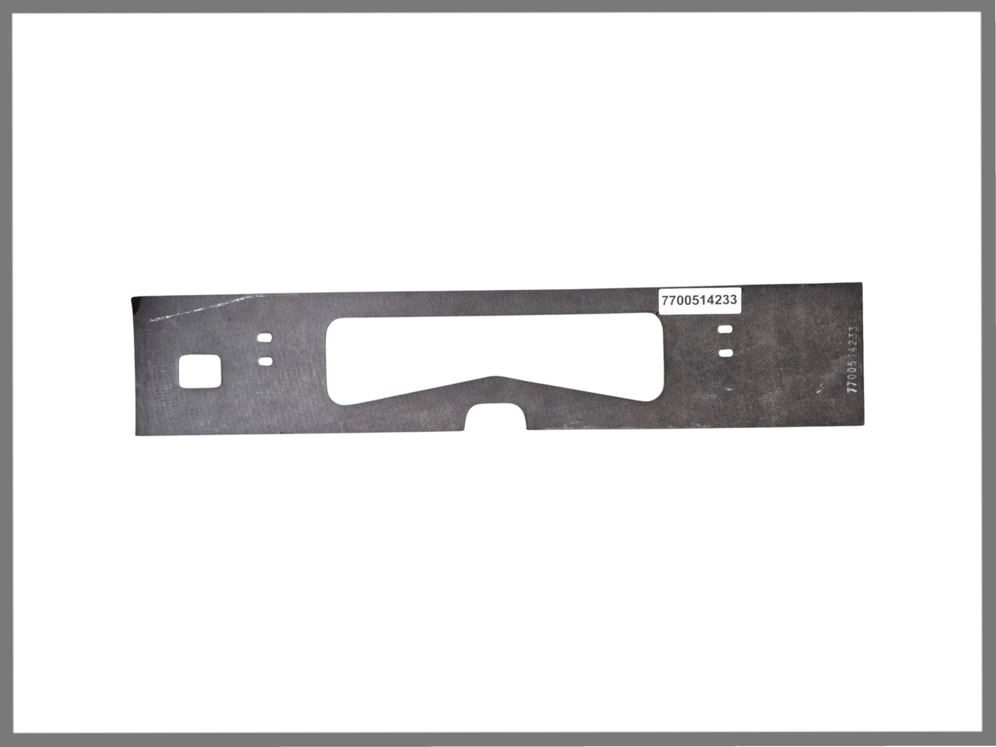 Plaque de protection radiateur Renault 6 - OEM 7700514233