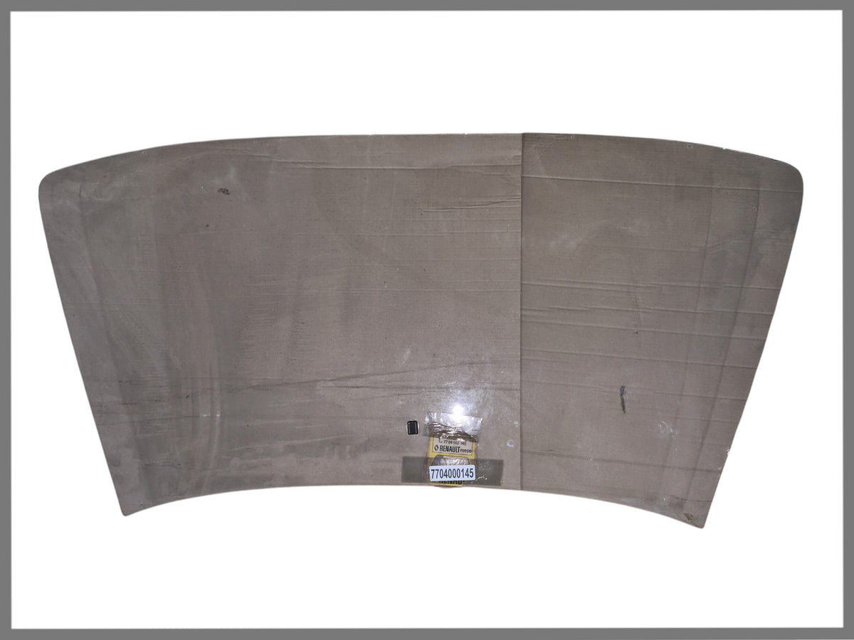 Windscreen tempered glass BLANK - Renault Fuego - OEM 7704000145