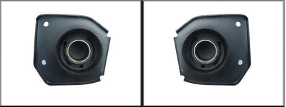 Ophangrubbers achteras, links en rechts. 