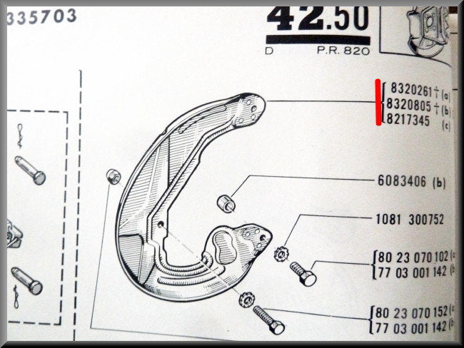 Tôle de joue d'aile avant droite – Renault 16 < 1968 – OEM 0821734500