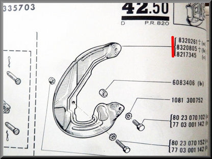 Tôle de joue d'aile avant droite – Renault 16 < 1968 – OEM 0821734500