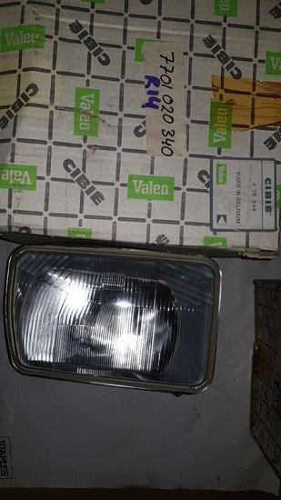 Phare gauche (Bilux phase 2) – Renault 14 – OEM 7701020340 – NOS
