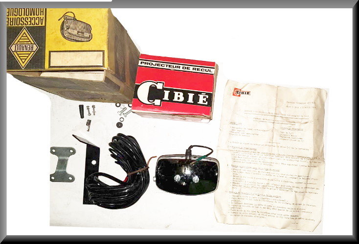 Reverse light set Cibie – Renault 16 L (1150)