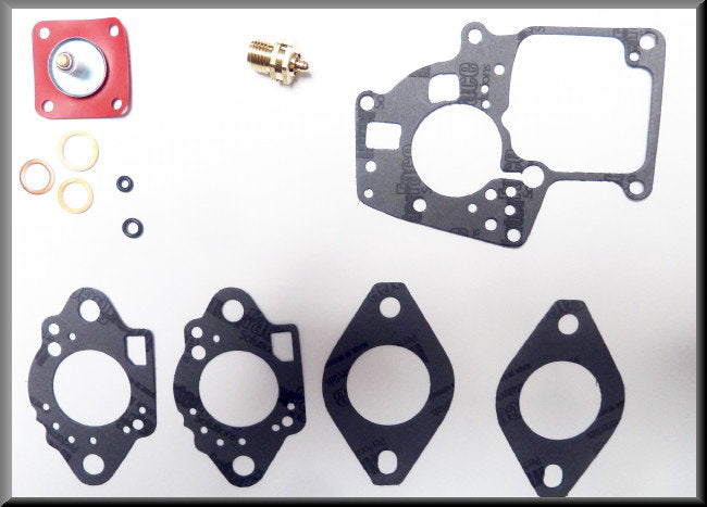 Kit de réparation carburateur Solex 32 EISA 2 3 4 SEIA – Renault 12 - Renault 4 - Renault 5 - Renault 6