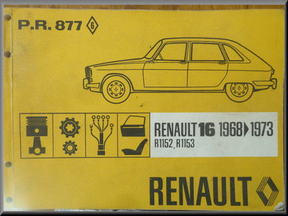 P.R. 877 édition 6 – Renault 16 TL, L