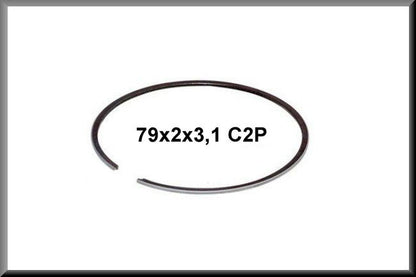 Zuigerveer 79x2x3,1 mm – Renault 16 TX – OEM 238948
