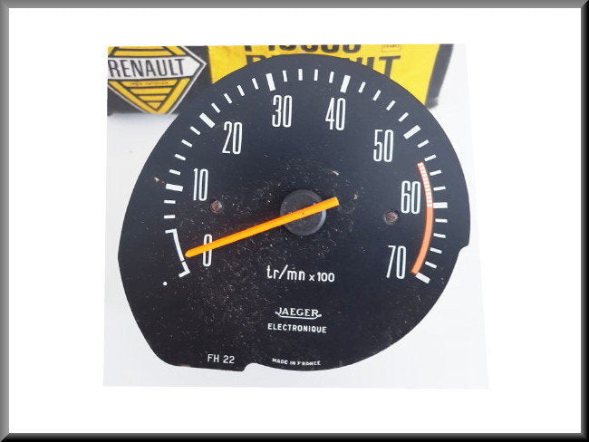 Toerenteller – Renault 16 TX (2e type 1976-1980) – OEM 7701021230