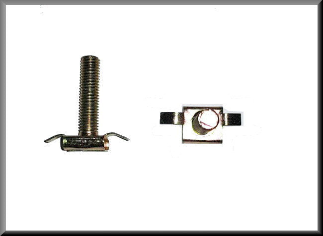 Boulon de fixation radiateur – Renault 12 – Renault 15 - Renault 16 - Renault divers - OEM 7703015057