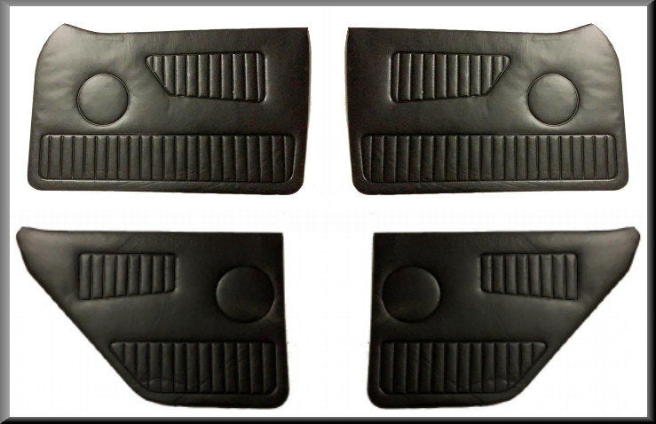 Deur bekleding zwart (set) – Renault 12
