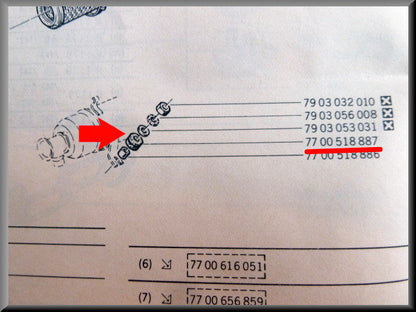 Filtre à air manchon – Renault 12 – Renault 15 - Renault 17 - OEM 7700518887