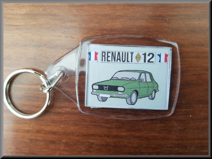 Sleutelhanger (groen) – Renault 12